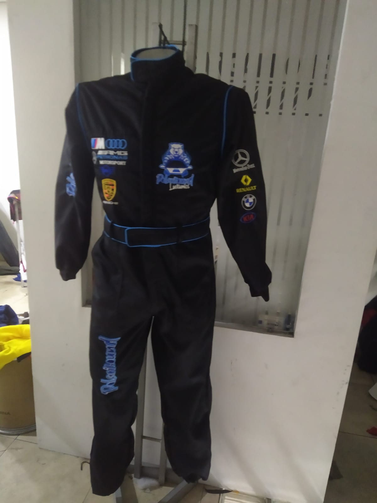 Overol Azul Oscuro Polarisound Tipo Formula 1 – Edición Especial
